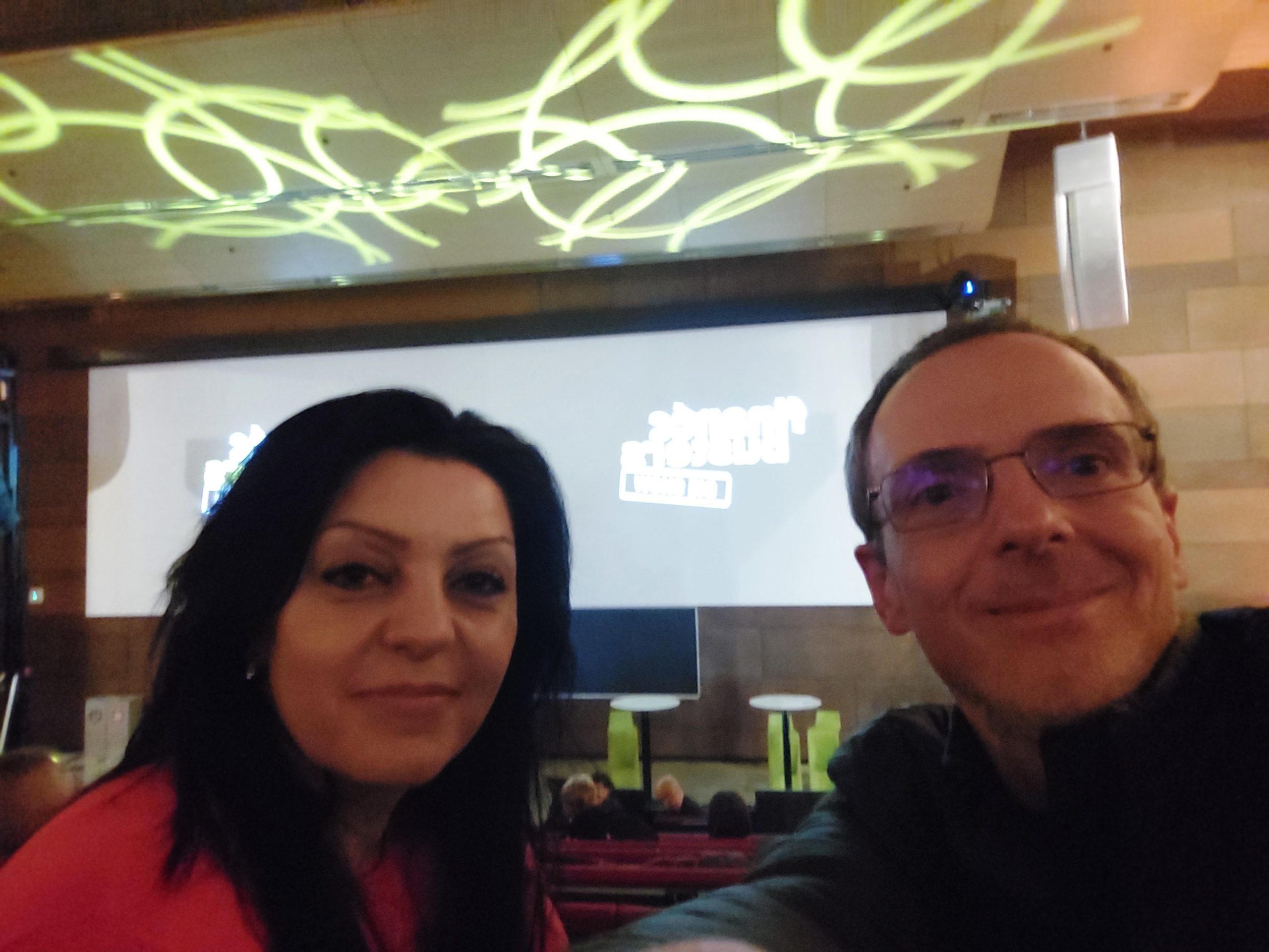 Dzenita Joldic und Andreas Polsterer von ipcenter bei den Finance Busters