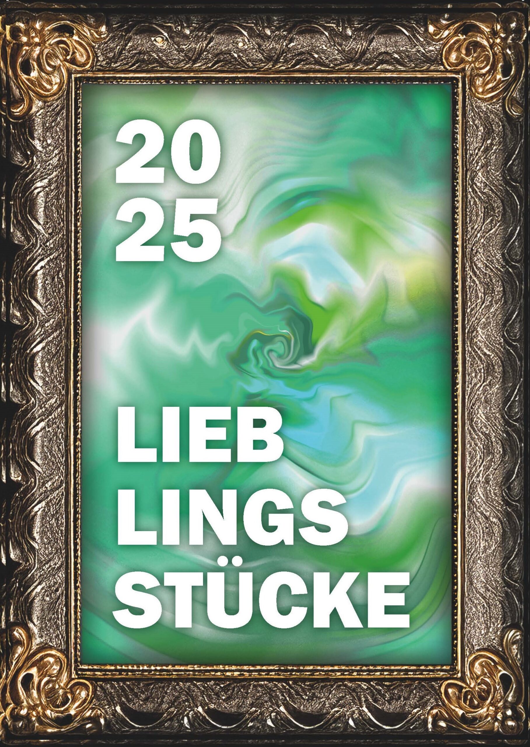 Einladungsgrafik zur Ausstellungseröffnung "Lieblingsstücke"