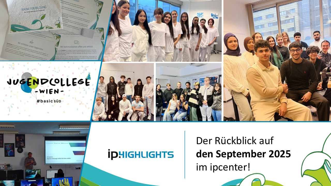 Der Rückblick auf den September 2025 im ipcenter.