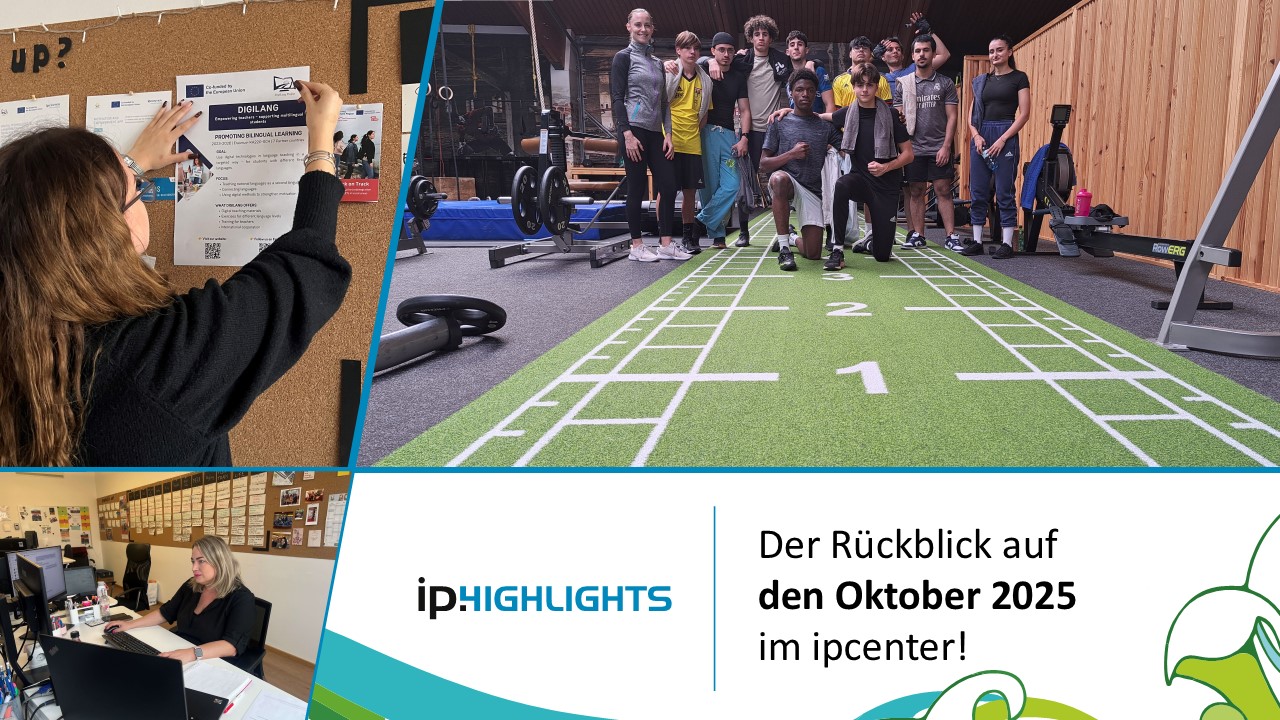 Der Rückblick auf den Oktober 2025 im ipcenter.