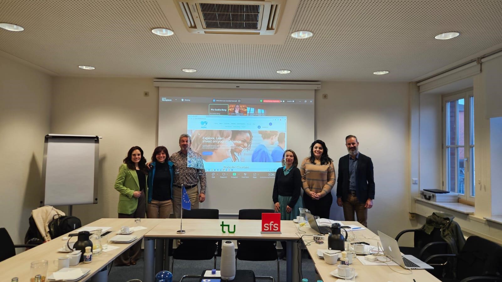 Die Partner:innen des MERR-Projekts beim Transnational Partner Meeting (TPM) in Dortmund