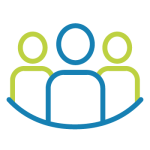 Team_ipcenter Icons von 3 Personen