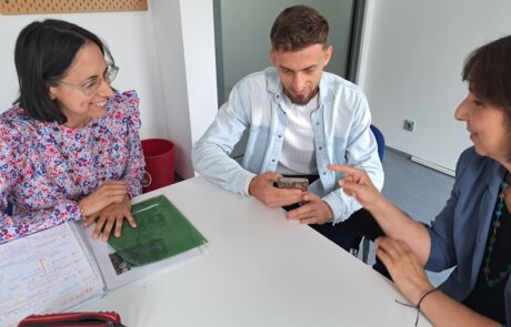 Nadia Blaha und Ibrahim Mahmoud und Michaela Golfinopoulos 1 1 - ipcenter