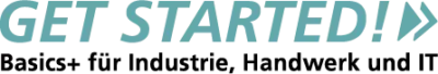 get-started-logo Get Started! Schriftzug als Logo