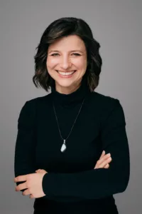 Foto von ipcenter Mitarbeiterin Cornelia Kramsall