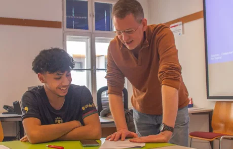 Trainer und Teilnehmer aus #job.move