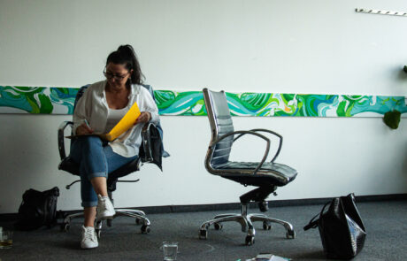 Trainer:in beim NOGAP Event