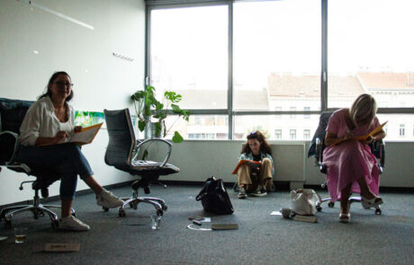 Trainer_innen beim NOGAP Train-the-trainer