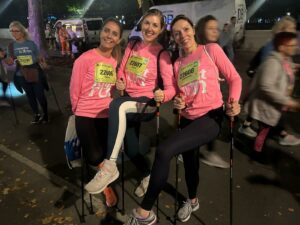 Mitarbeiter:innen nach dem Vienna Night Run