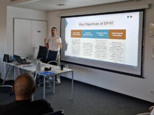 Präsentation über Ziele eines Projekts