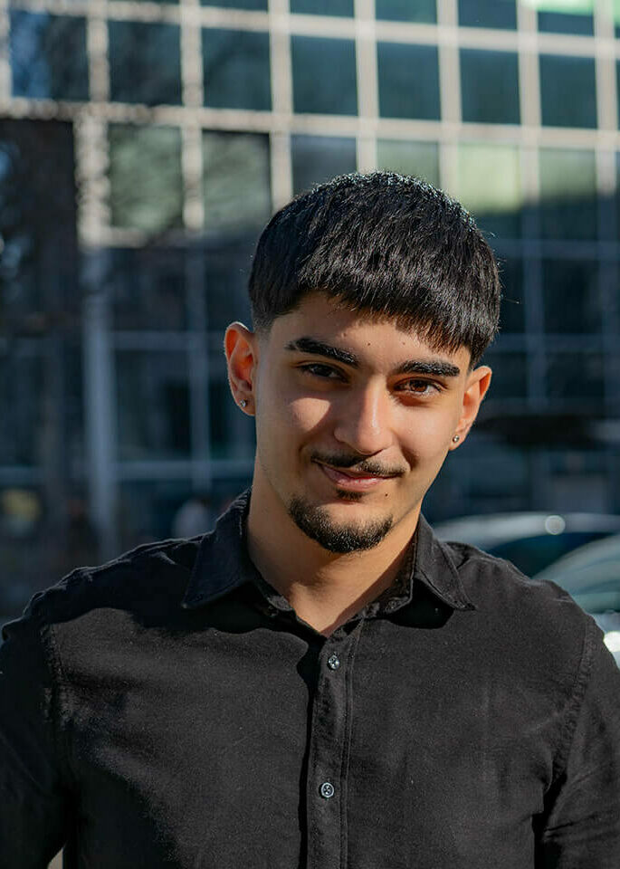 Deniz Gür, ein Teilnehmender der Jugendwerkstatt im ipcenter.