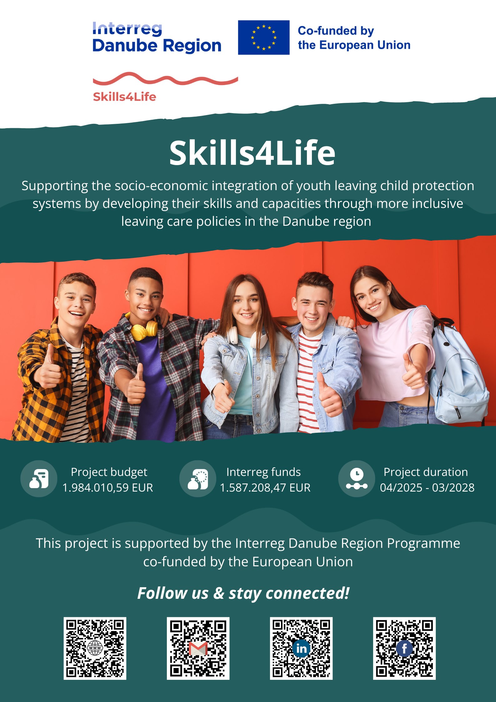Projektposter von Skills4Life