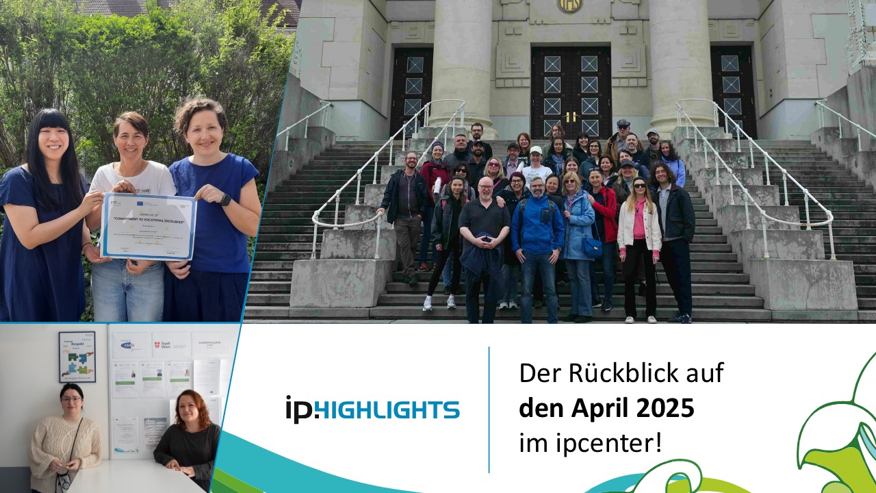 Der Rückblick auf den April 2025 im ipcenter.