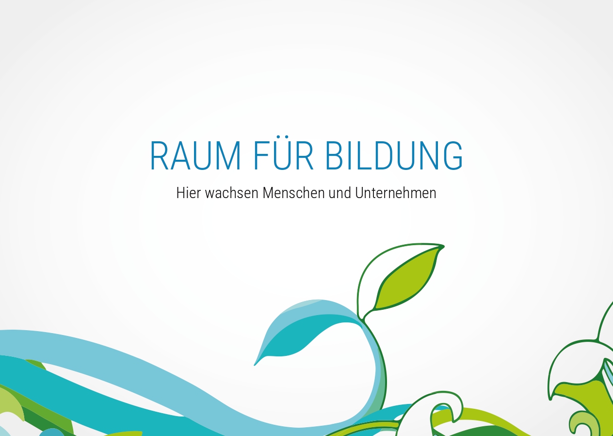 "Raum für Bildung" Slogan