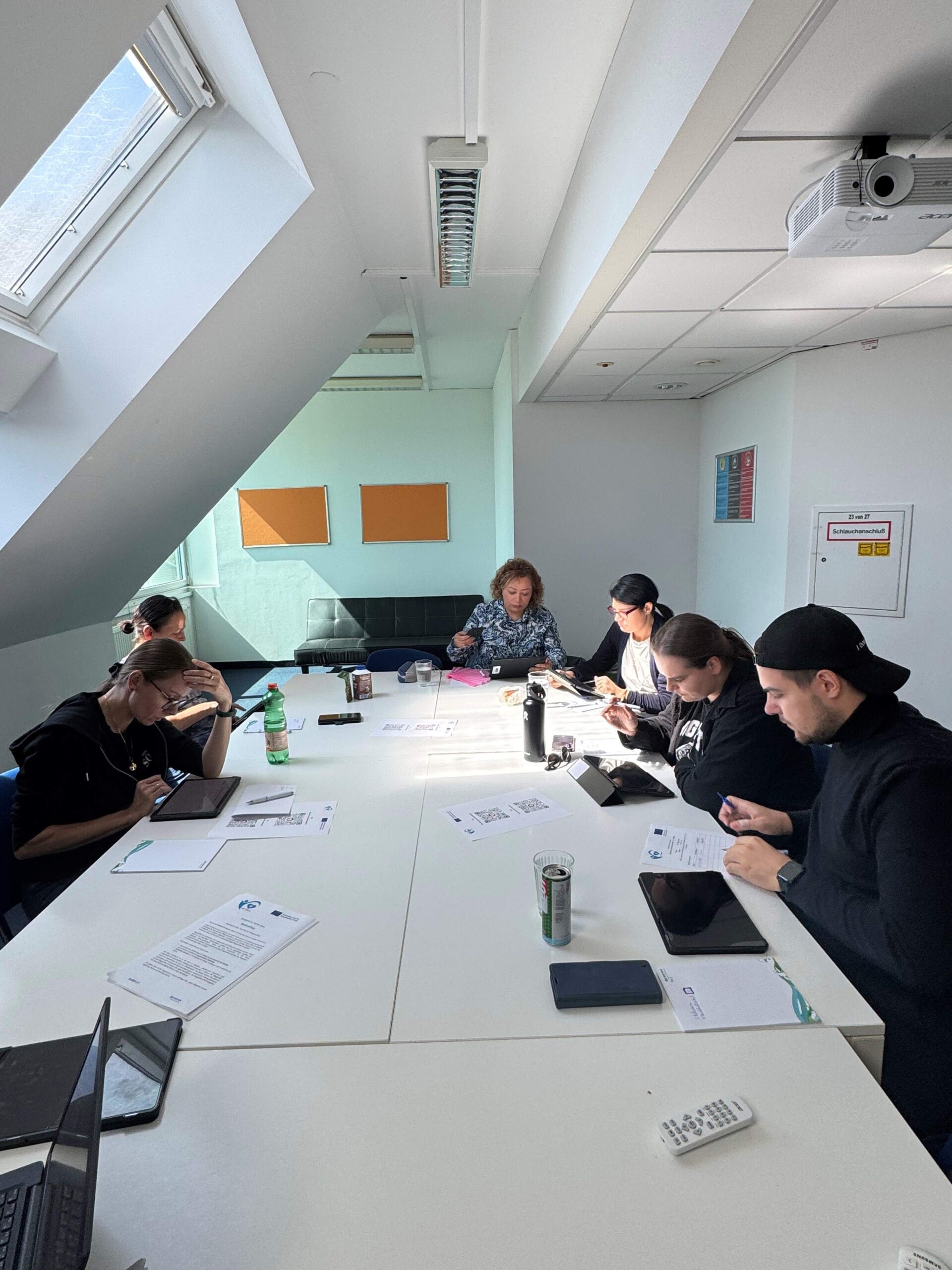 Gruppenfoto Pilotierungmeeting für WeCare4You