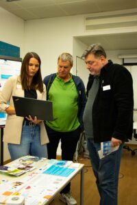 Besucher:innen der Erasmus Days