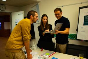 Besucher:innen der Erasmus Days