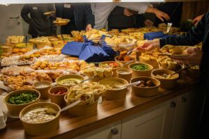 Buffet des Erasmus Events