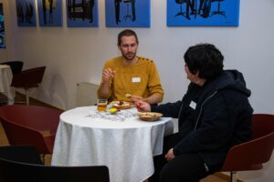 Besucher:innen des Networking Events