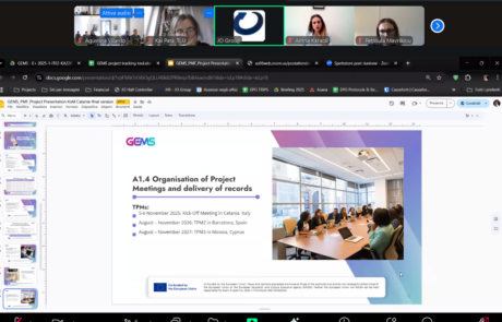 GEMS Zoom Kick Off Meeting