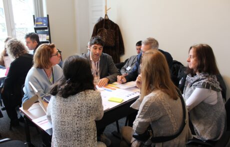 Gruppenarbeit beim FuTourAlliance Kick Off in Brüssel